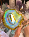 Iris Agate Slice - AAA