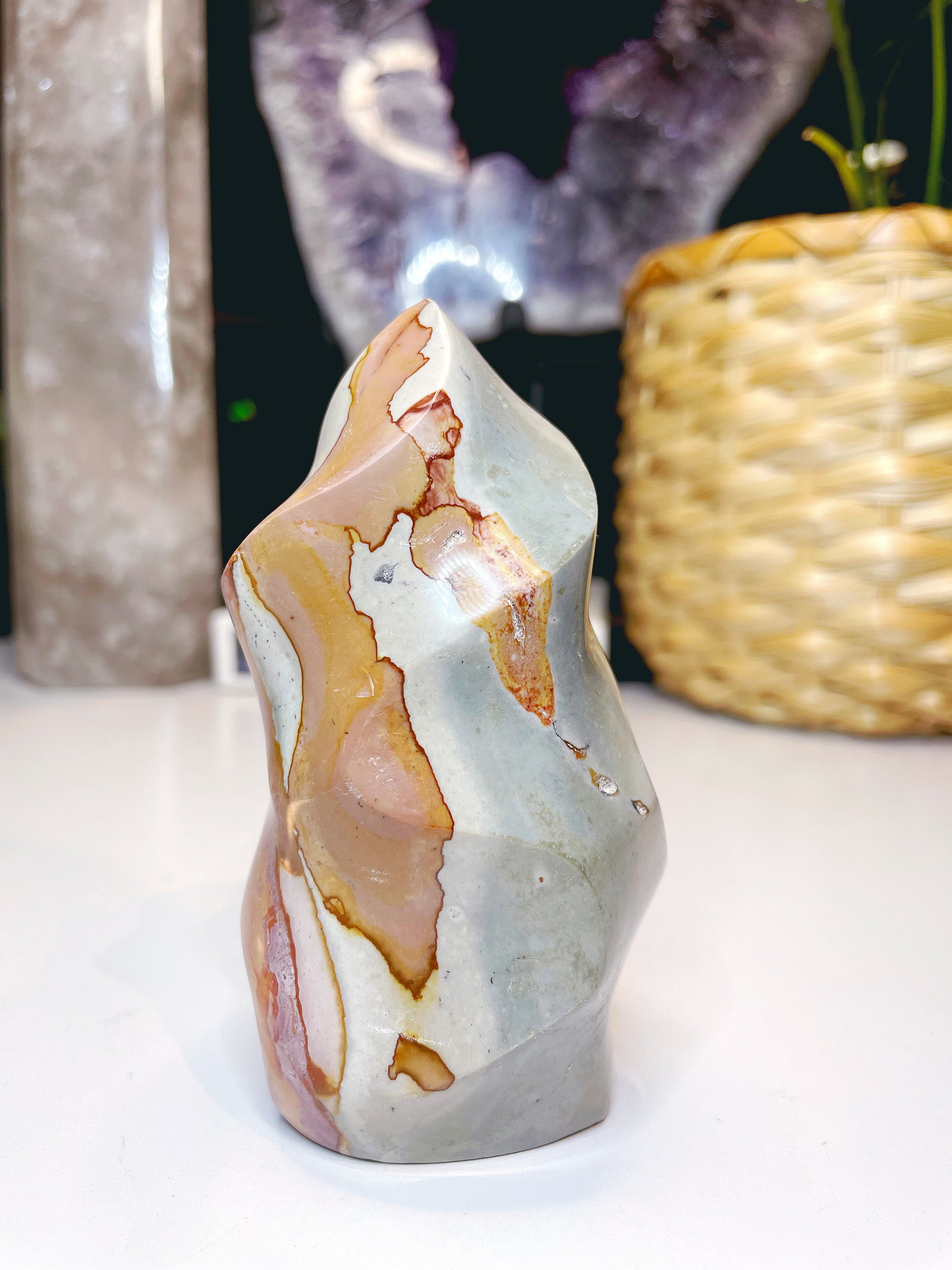 Polychrome Jasper Flame