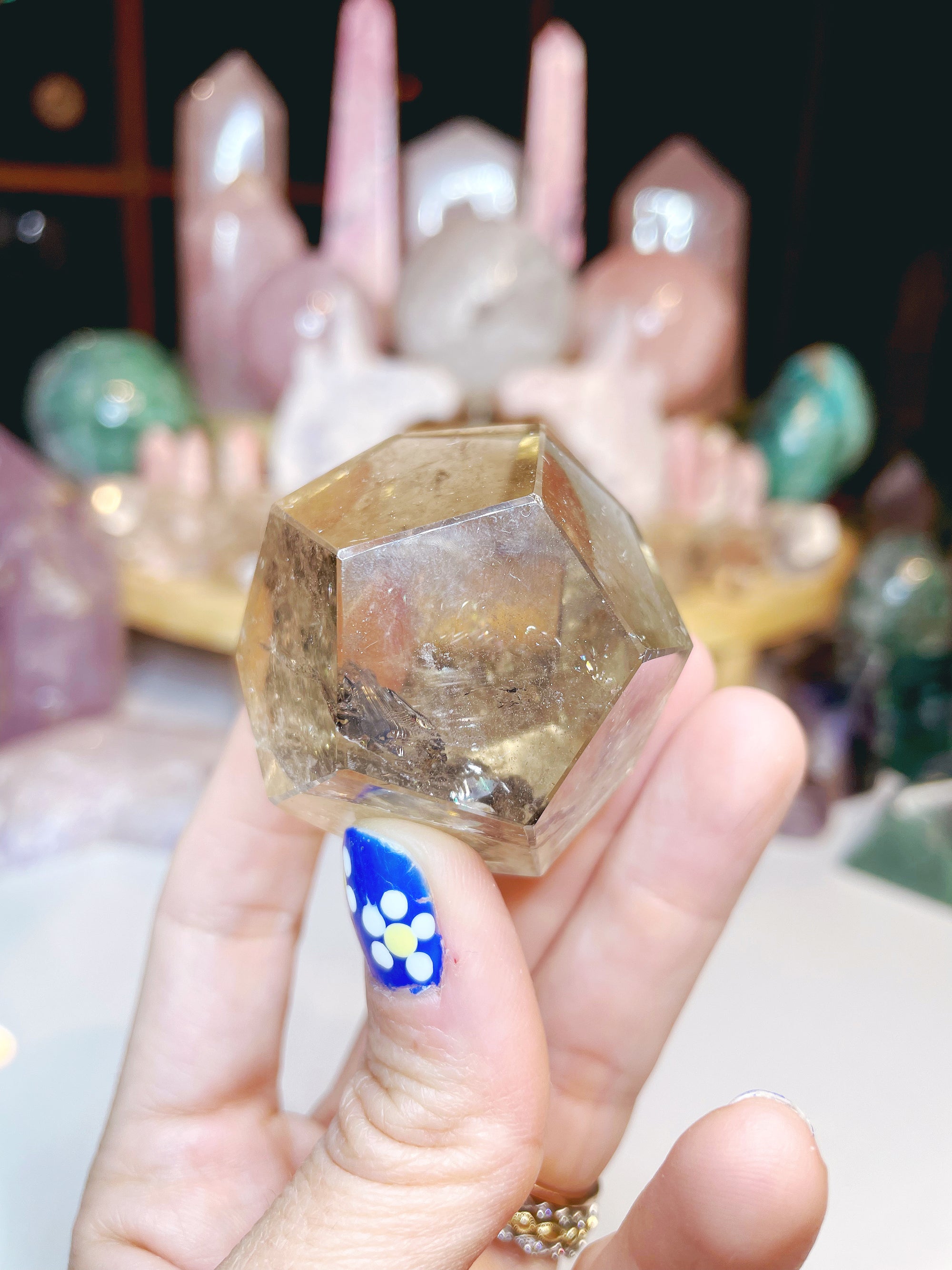 Smoky Quartz Dodecahedron