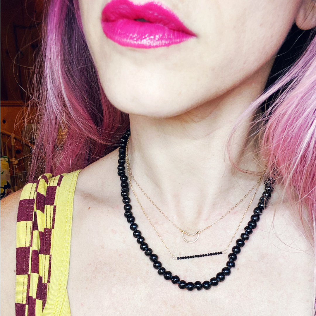 Jet Candy Necklace