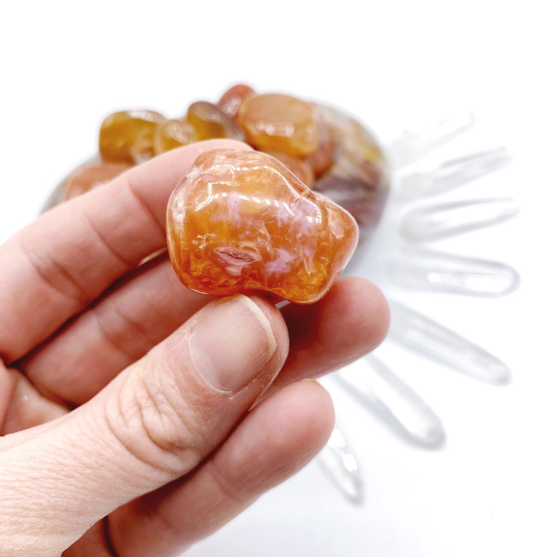 Carnelian Tumbled Stones