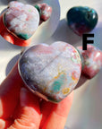 Ocean Jasper Hearts