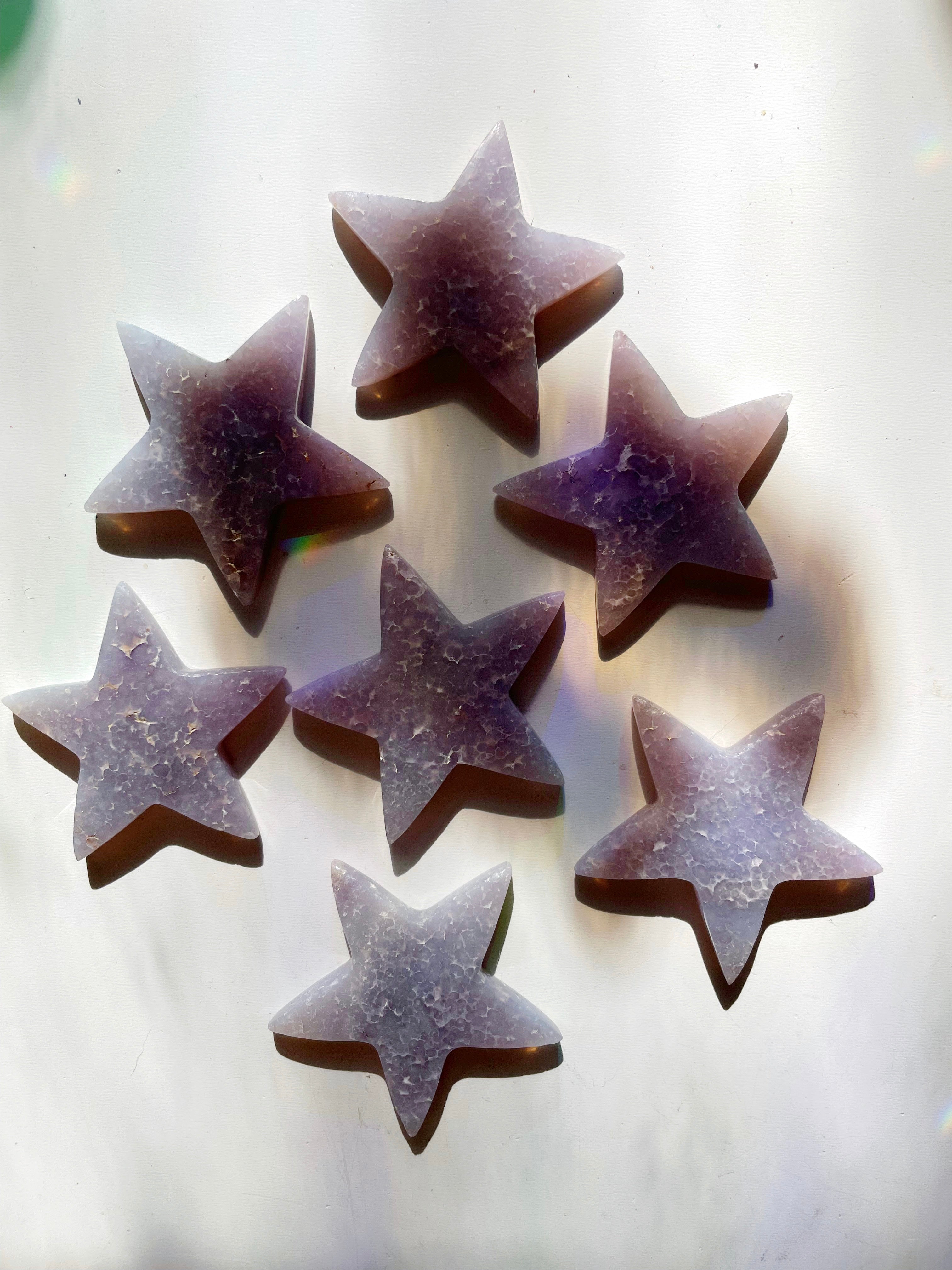 Grape Agate Star - Baltic Mermaid