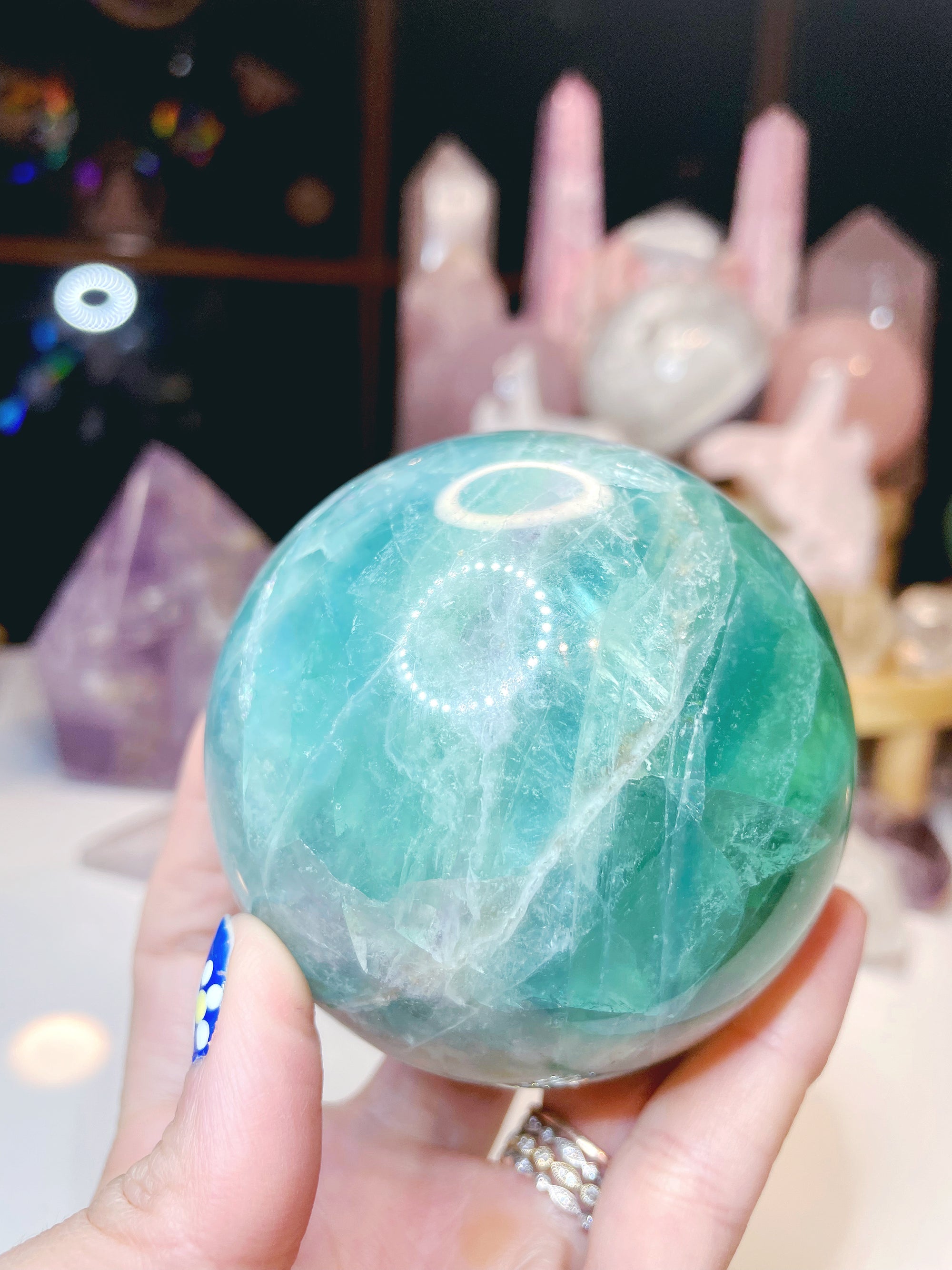 Fluorite Sphere