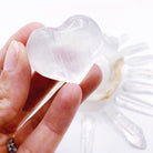Selenite Heart - Baltic Mermaid