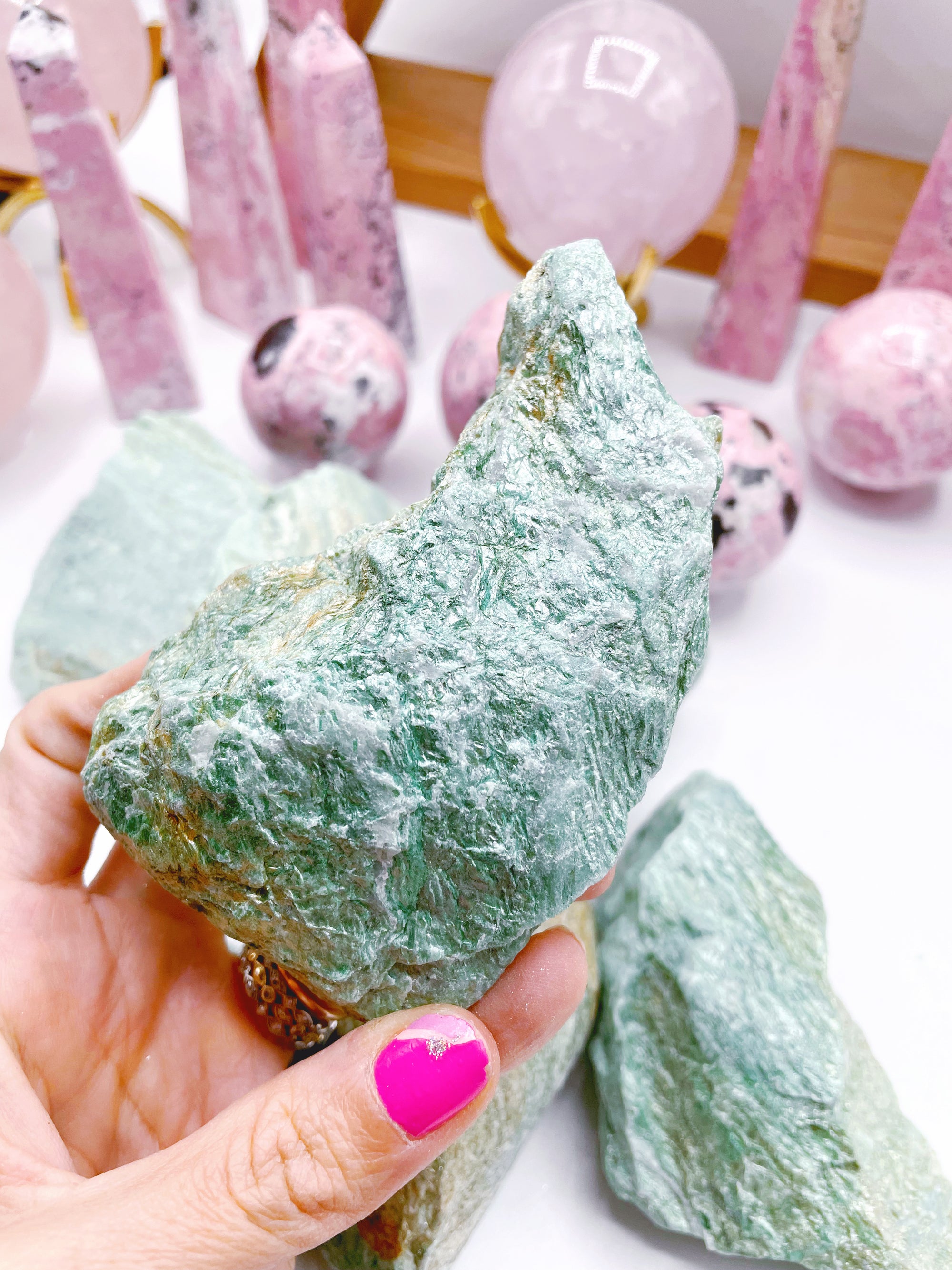 Raw Fuchsite