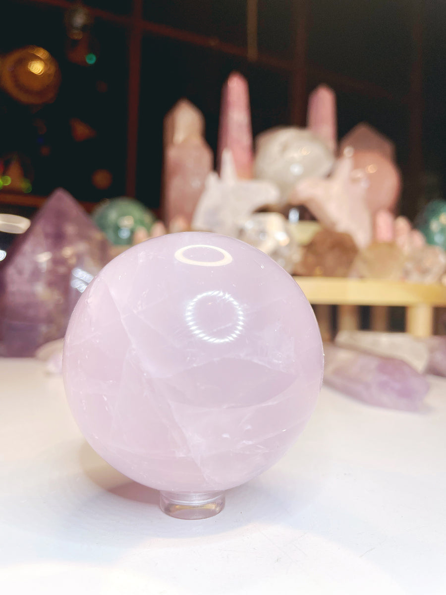 Rose Quartz Sphere