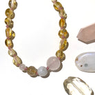 Moon Dust Baltic Amber Bracelet - Pink - Baltic Mermaid