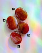 Snakeskin Agate Palm Stones - Baltic Mermaid