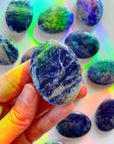 Sodalite Flat Palm Stones