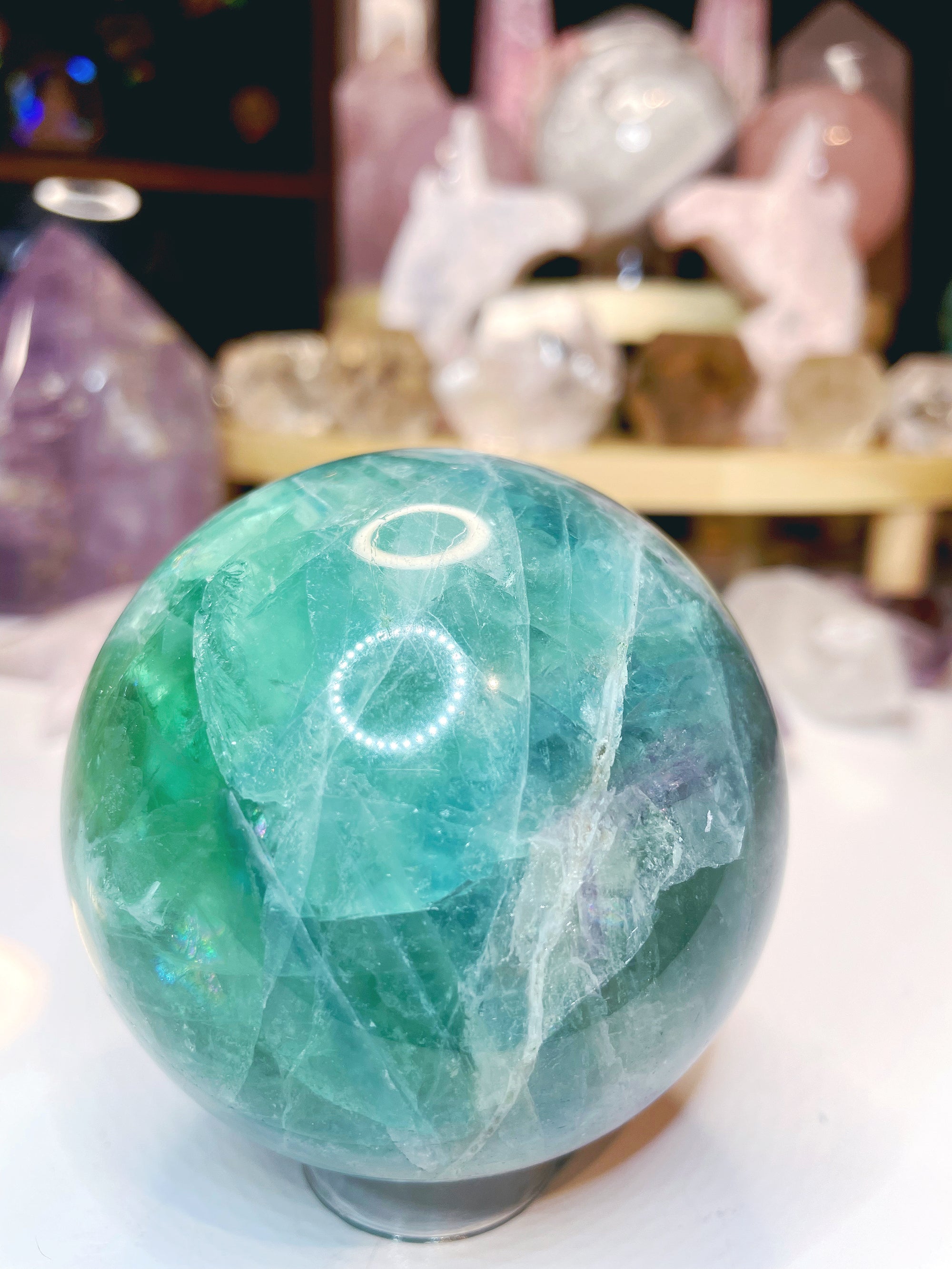 Fluorite Sphere