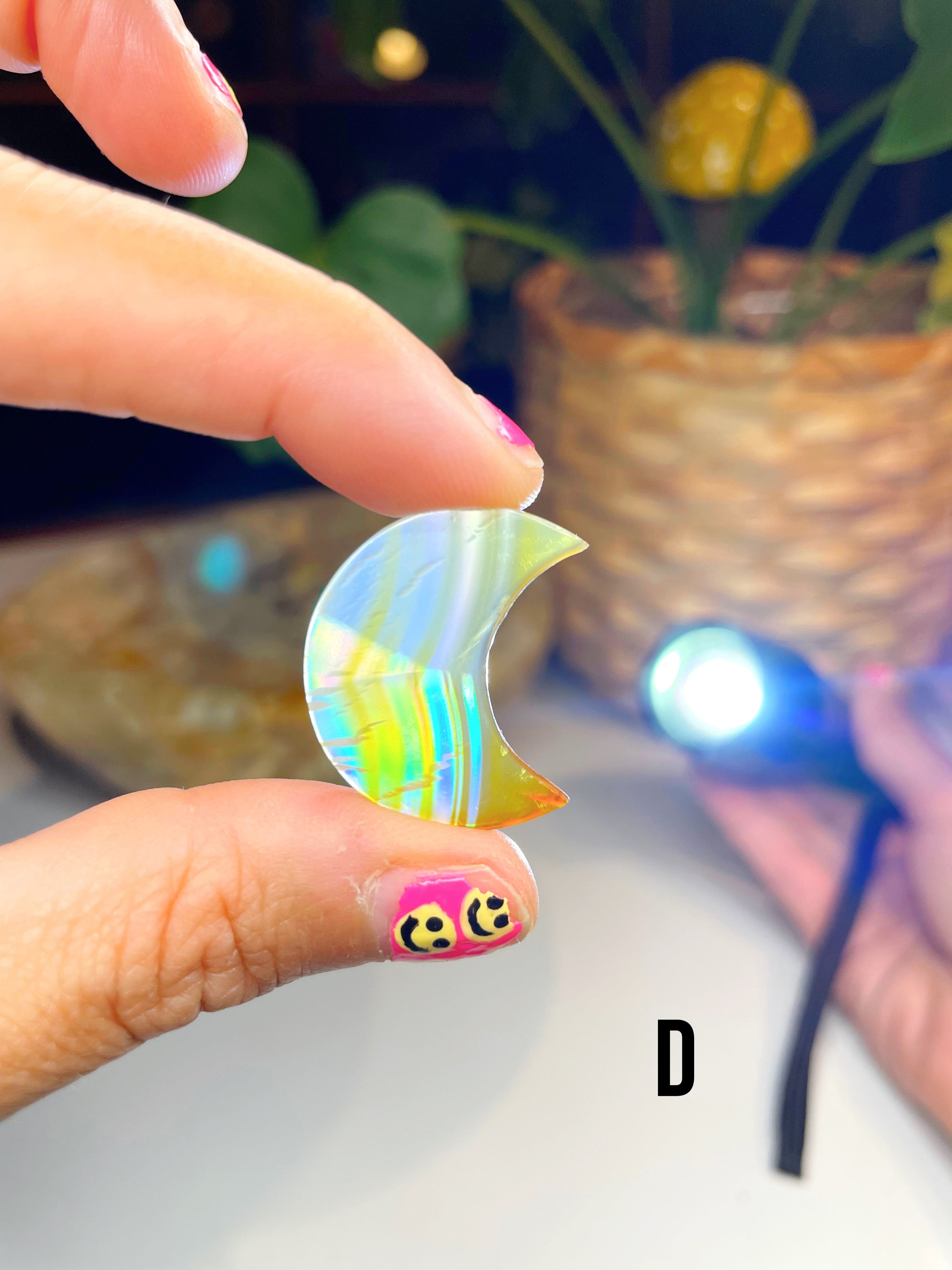 Iris Agate Moons - Baltic Mermaid