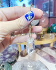 Clear Quartz Keychain