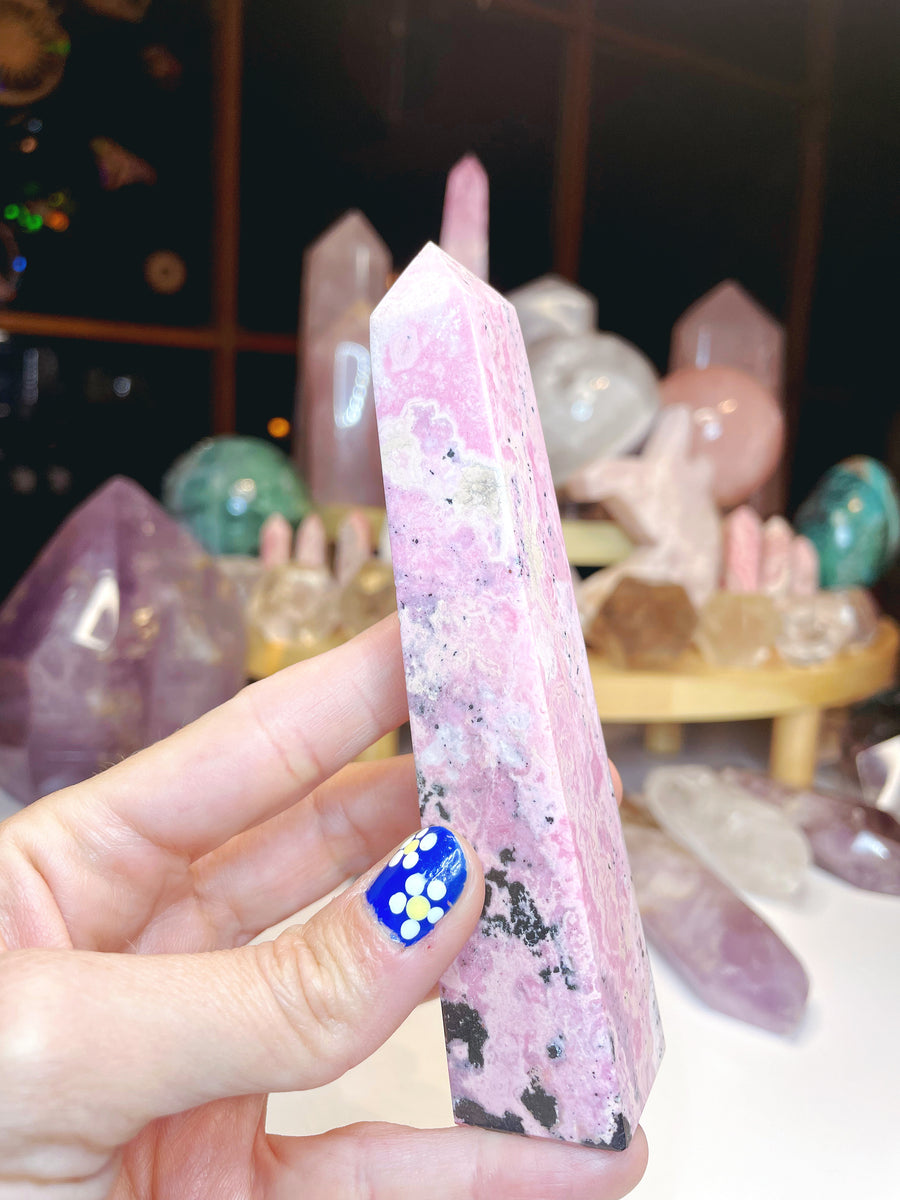 Rhodonite Obelisk