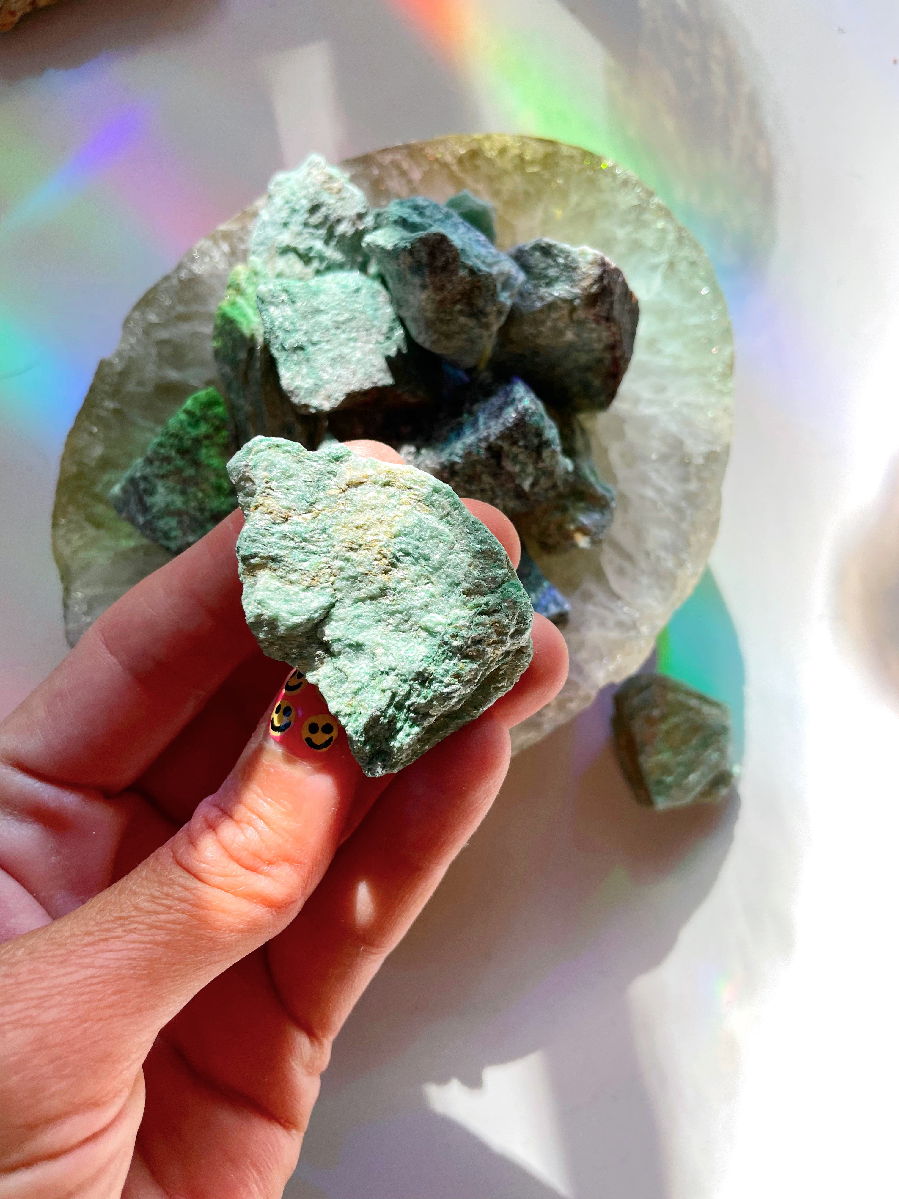 Raw Fuchsite - Mini - Baltic Mermaid