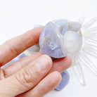 Blue Lace Agate Tumbled Stones - Baltic Mermaid