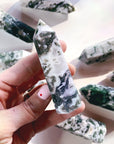 Moss Agate Lil Tower