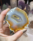 Iris Agate Slice - AAA