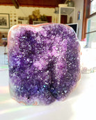Large Amethyst Cluster Cut base - Baltic Mermaid