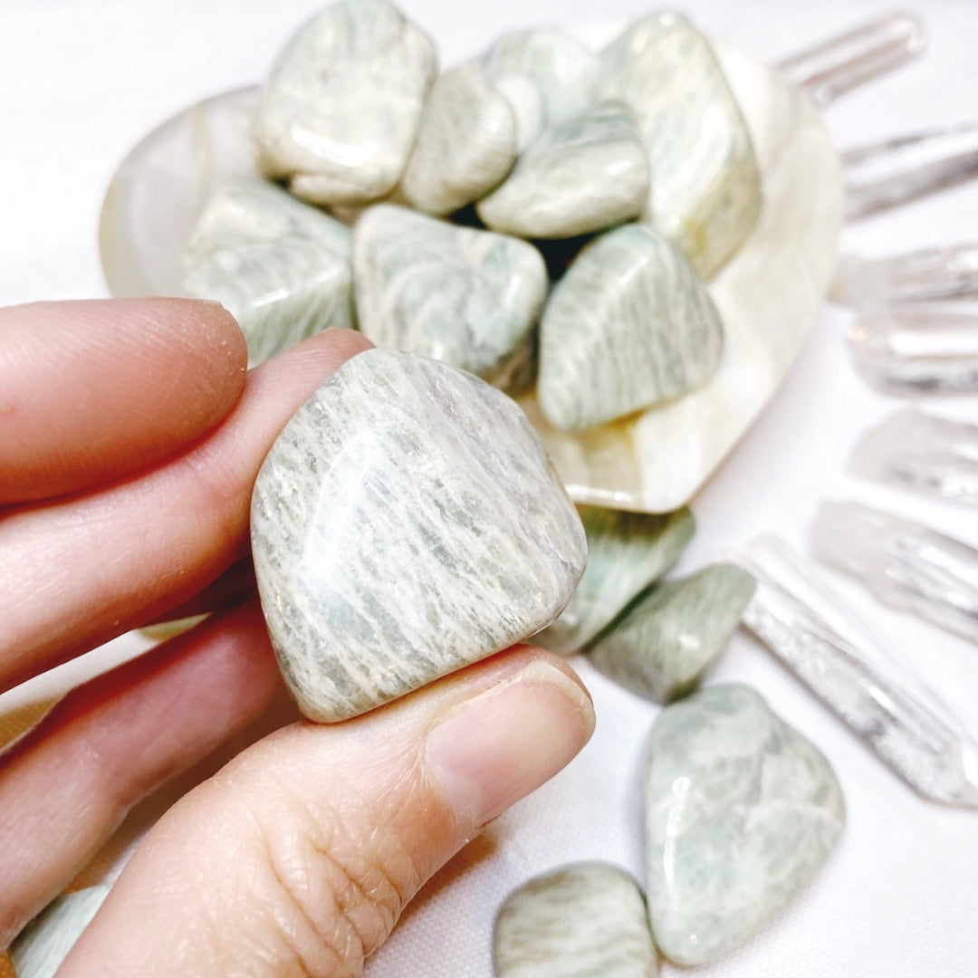 Amazonite Tumbled Stones