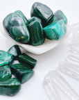 Malachite Tumbled Stones