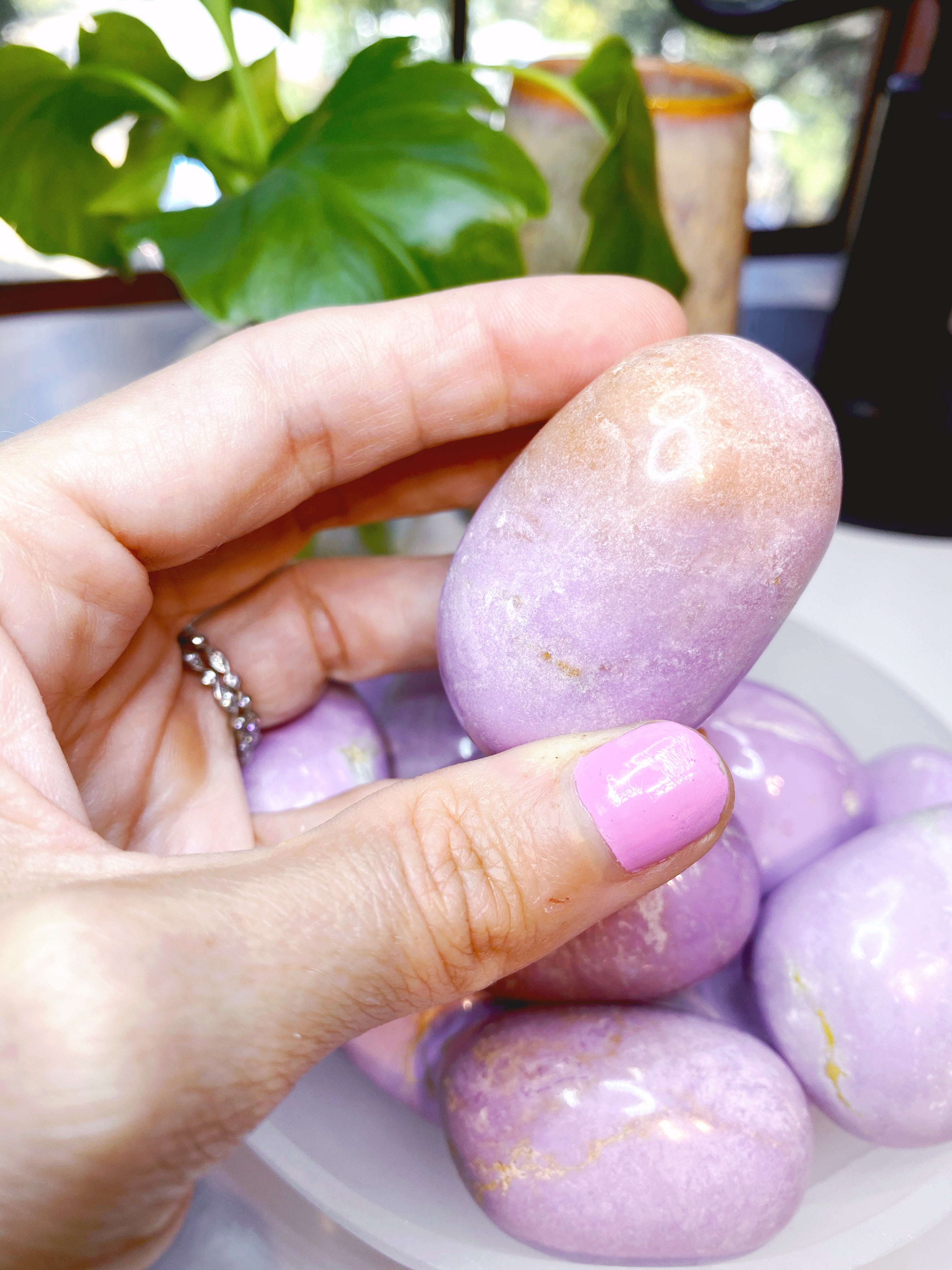 Phosphosiderite Tumbled Stones - AAA - Baltic Mermaid