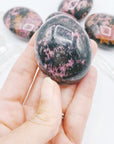 Rhodonite Palm Stones