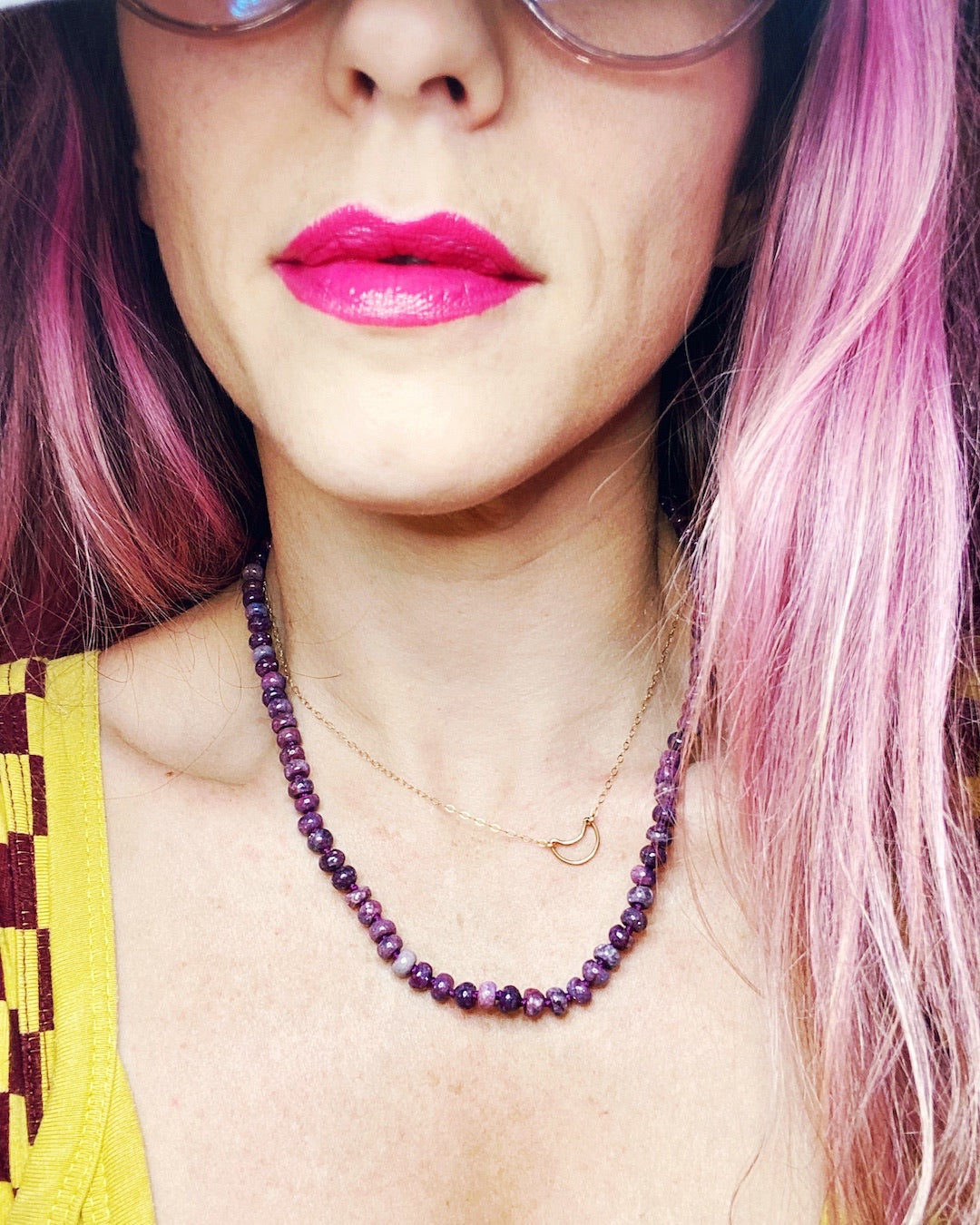 Lepidolite Candy Necklace