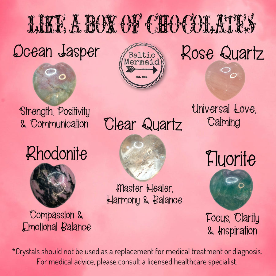 Like a Box of Chocolates 💘 Valentine Crystal Set