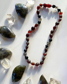 Hopper - Unpolished Amber Necklace - Baltic Mermaid