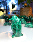 Malachite Carved Penguin