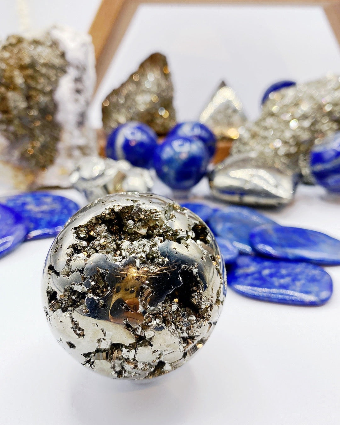 Pyrite Sphere - Baltic Mermaid