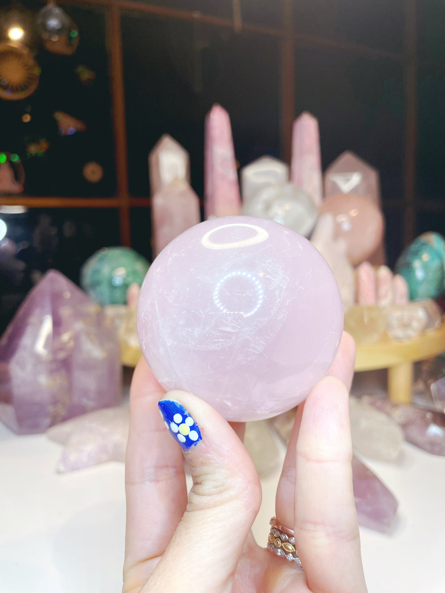 Rose Quartz Sphere