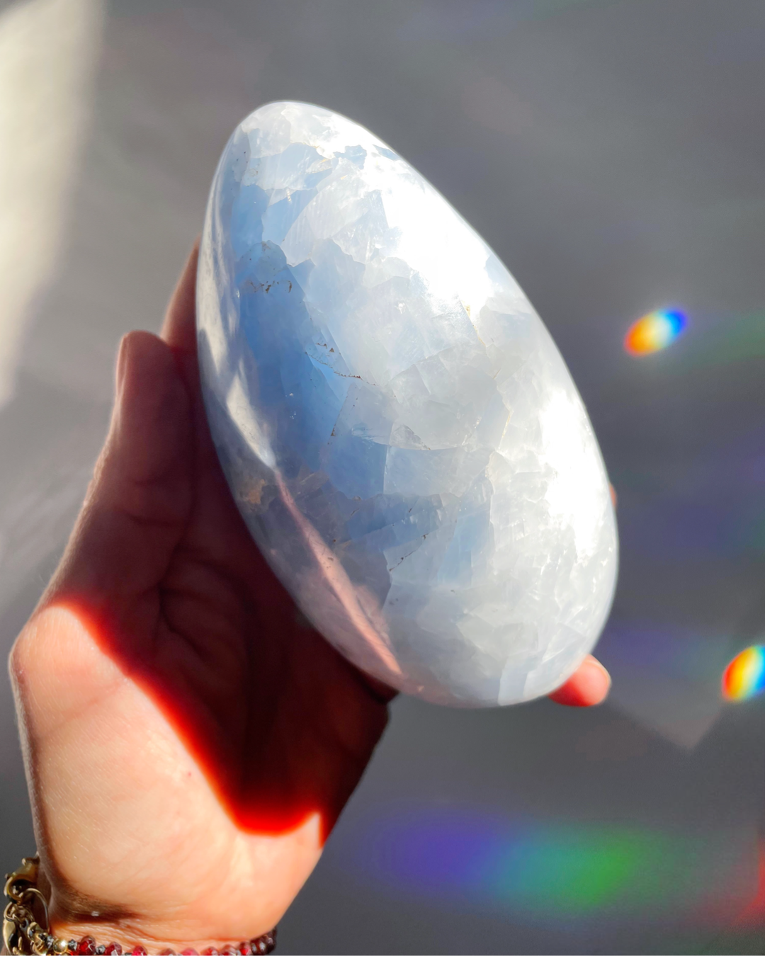 Blue Calcite Freeform - Baltic Mermaid