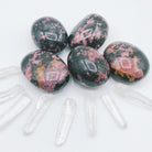 Rhodonite Palm Stones - Baltic Mermaid