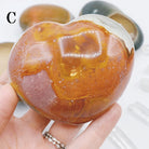 Polychrome Jasper Large Hearts - Baltic Mermaid