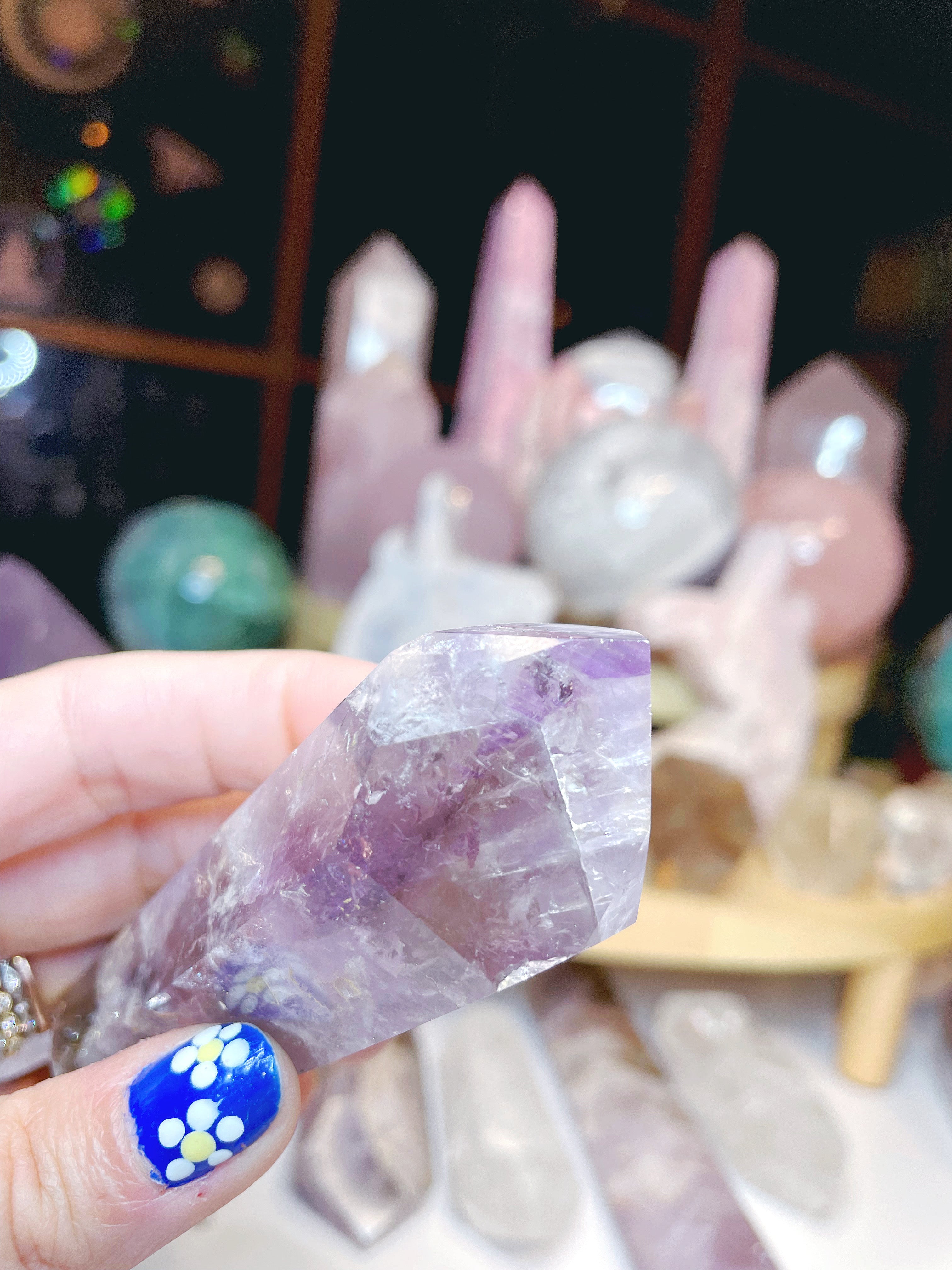 Double Terminated Super Seven Point - Baltic Mermaid