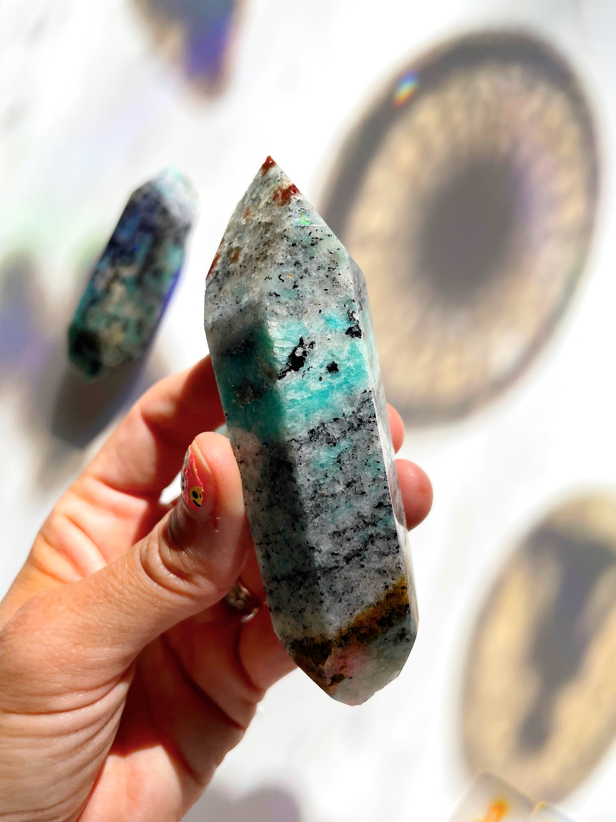 DT Amazonite Point - AAA