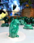 Malachite Carved Penguin