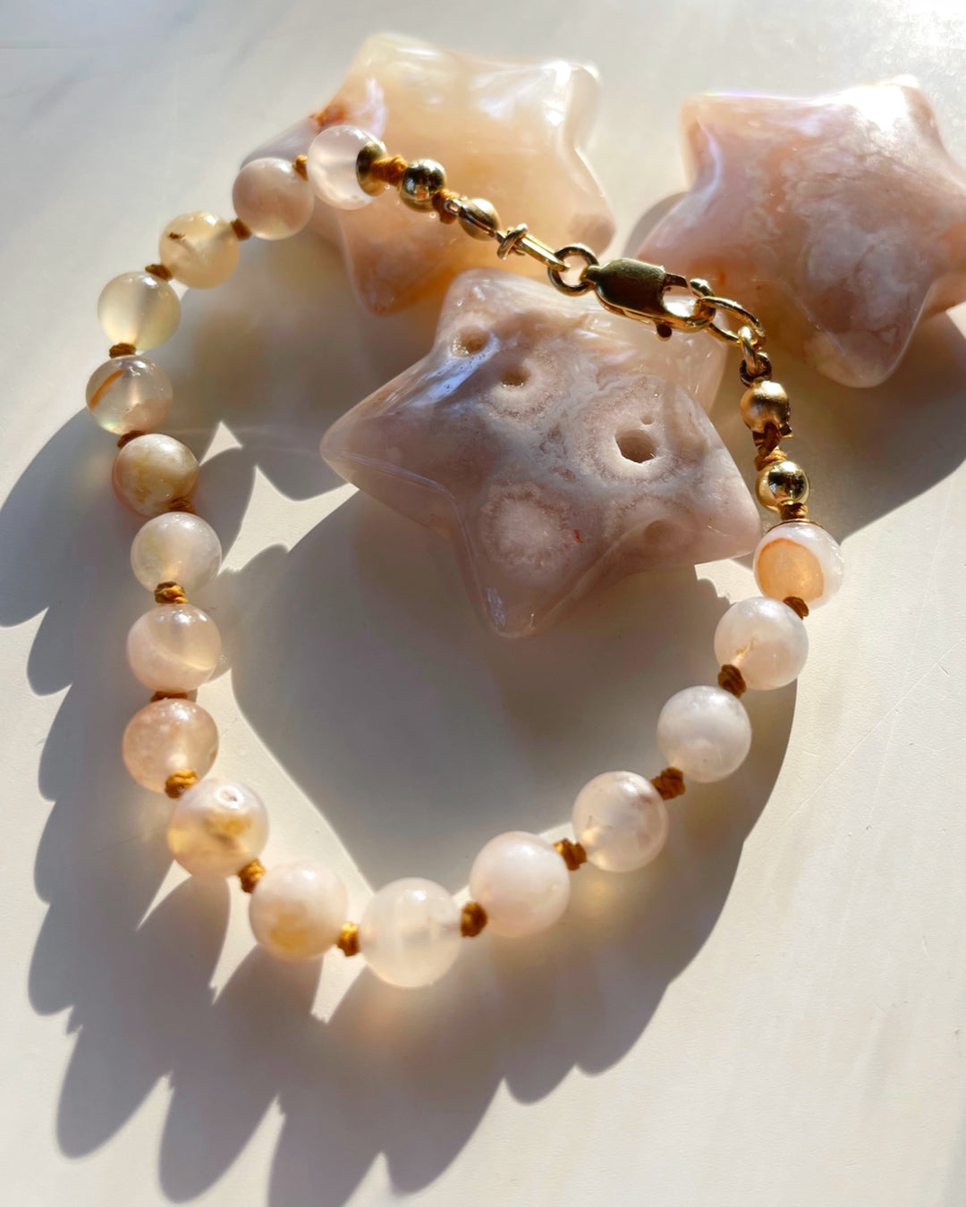 Flower Agate Bracelet - Baltic Mermaid