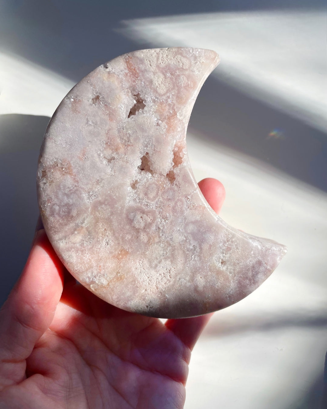 Pink Amethyst Moon - Baltic Mermaid