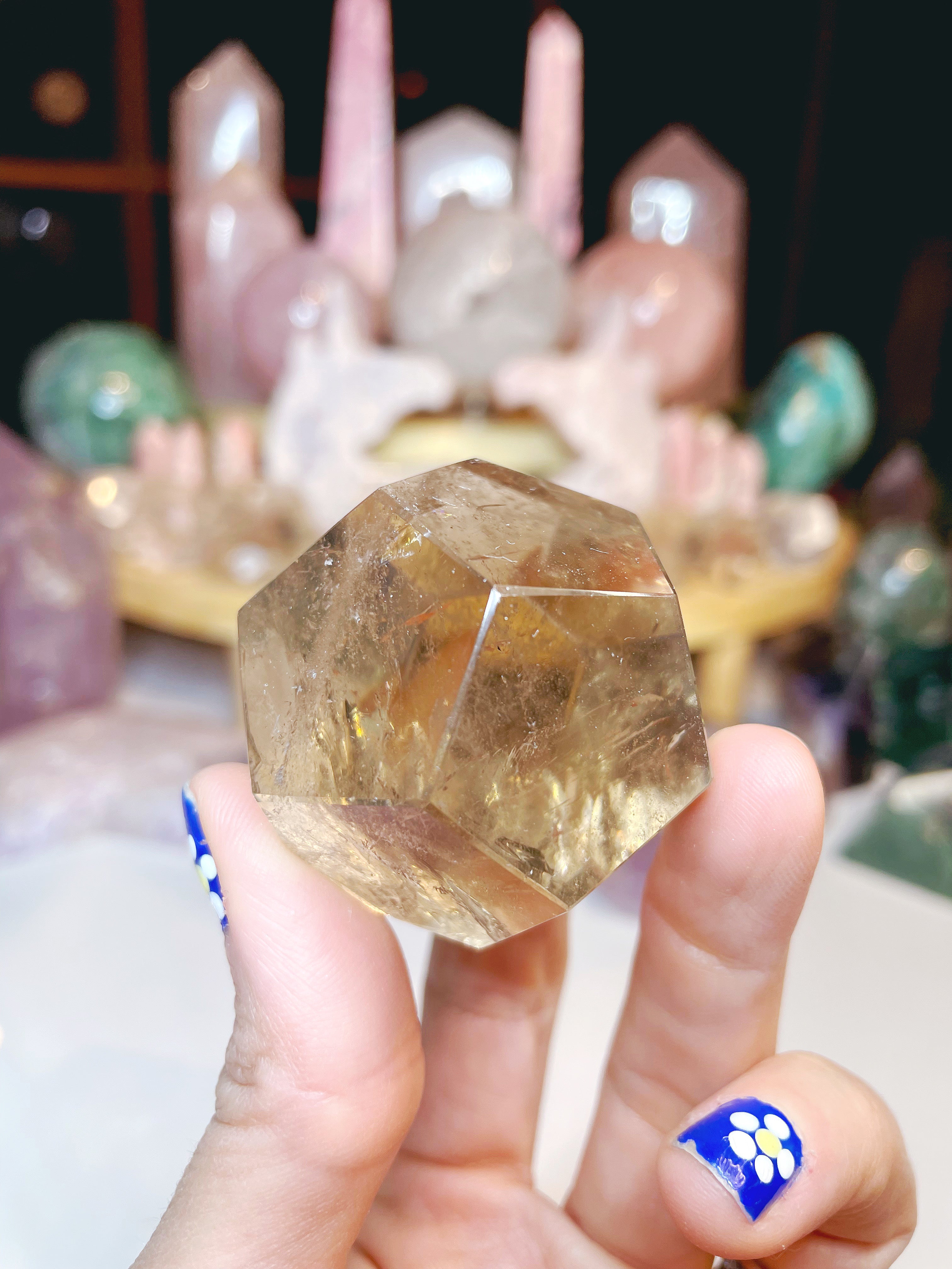 Smoky Quartz Dodecahedron - Baltic Mermaid
