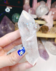 Double Terminated Clear Quartz Point w/ inclusions