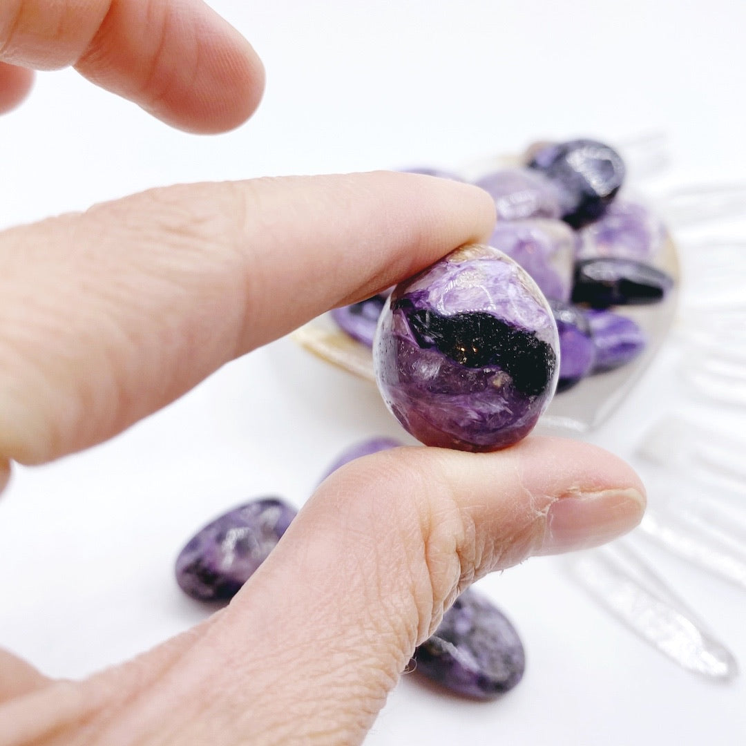 Charoite Tumbled Stones