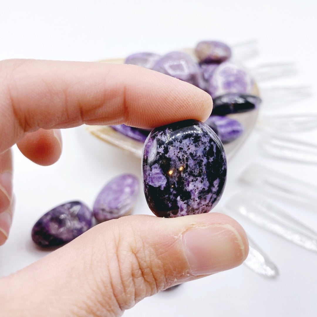 Charoite Tumbled Stones