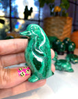 Malachite Carved Penguin