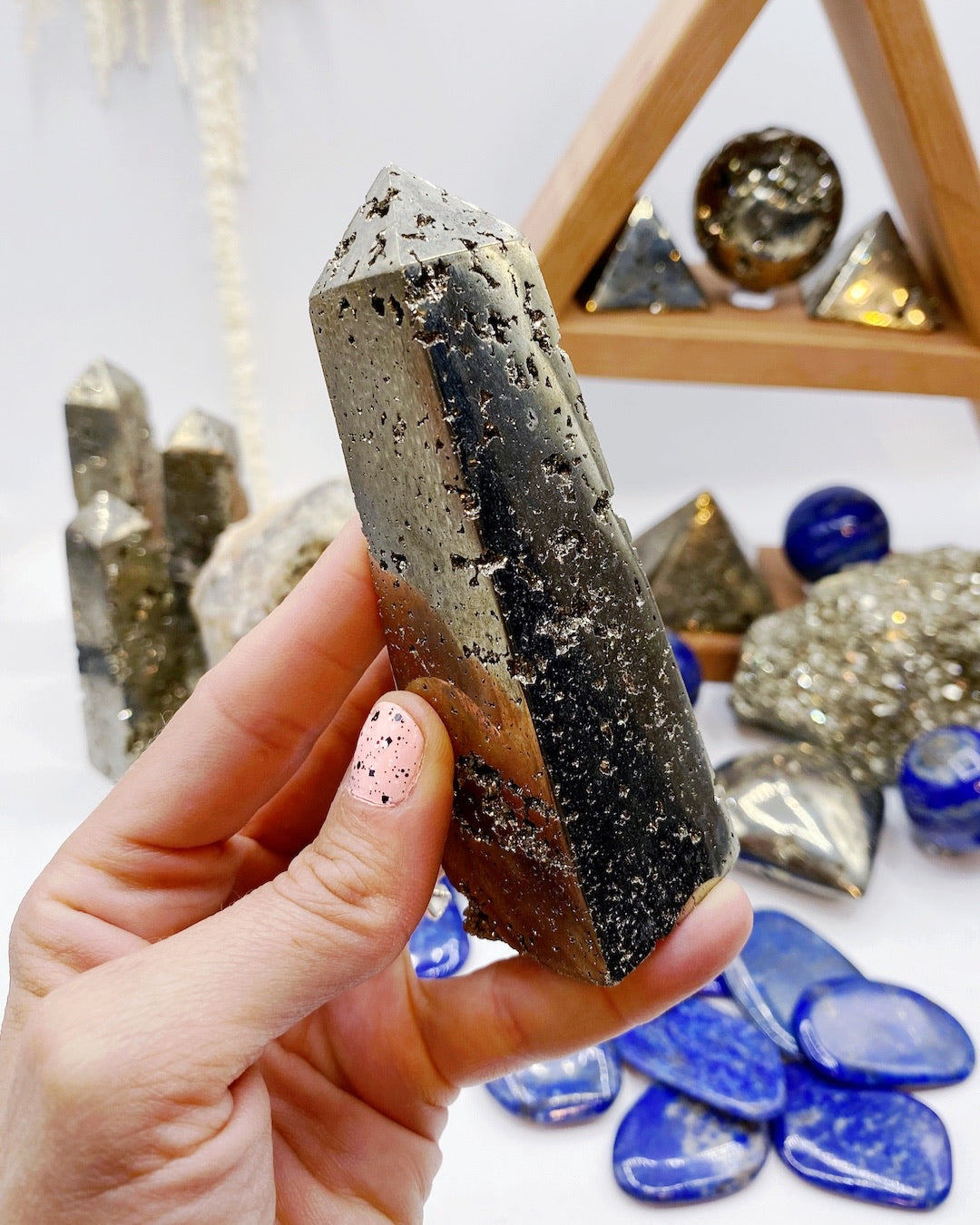 Pyrite Obelisk - Baltic Mermaid