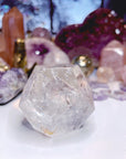 Quartz Dodecahedron w/ Hematoid inclusions