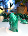 Malachite Carved Penguin