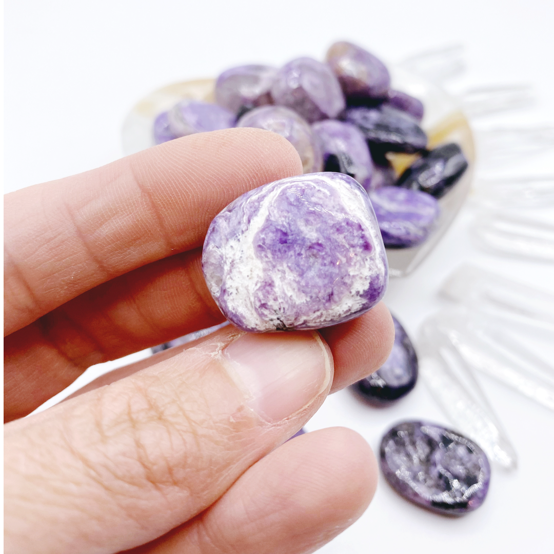 Charoite Tumbled Stones